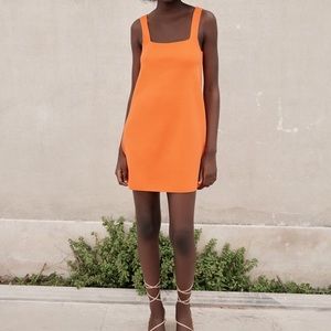 ZARA Knit Dress With Straps (Never Worn)